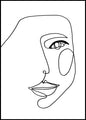 Face Line 1 | POSTER BOARD