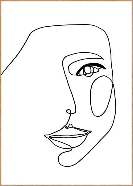 Face Line 1 | POSTER BOARD