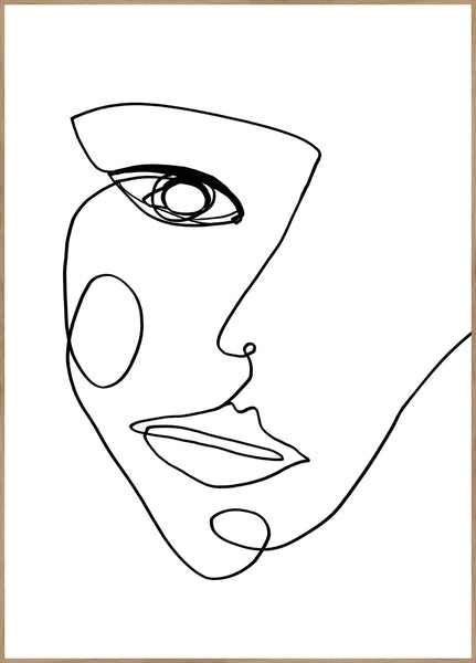 Face Line 2 | POSTER BOARD
