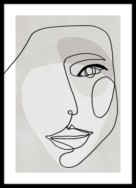 Gesichtslinie 5 | POSTER