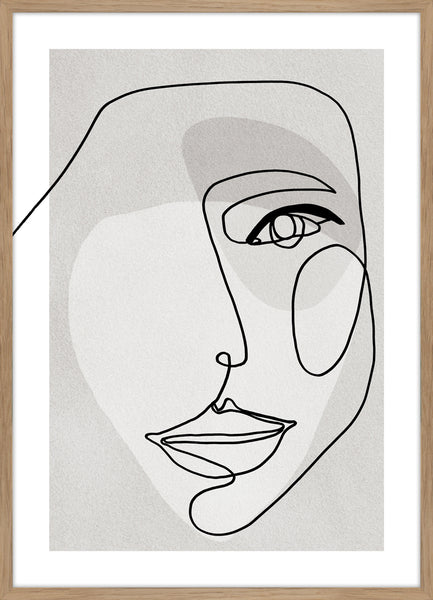 Gesichtslinie 5 | POSTER