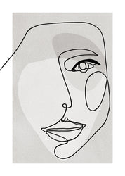 Gesichtslinie 5 | POSTER