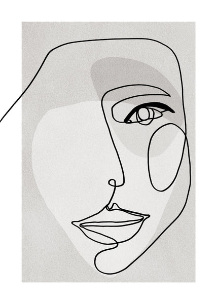 Gesichtslinie 5 | POSTER