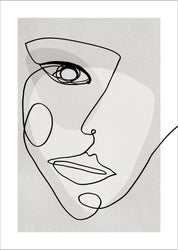 Gesichtslinie 4 | POSTER