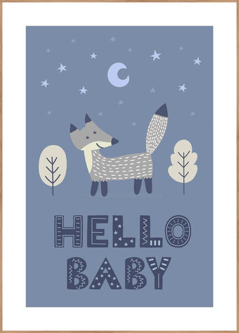 Fox Blue | POSTER BOARD