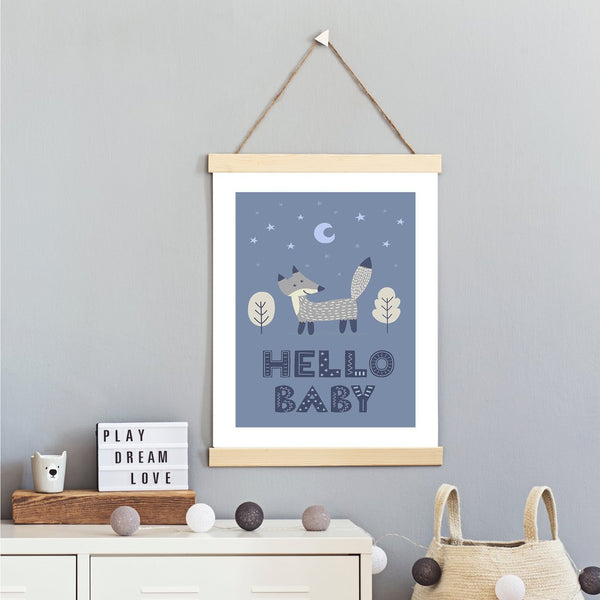 Fuchsblau | POSTER