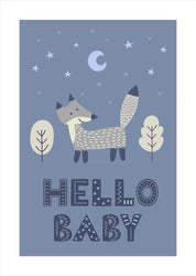 Fuchsblau | POSTER