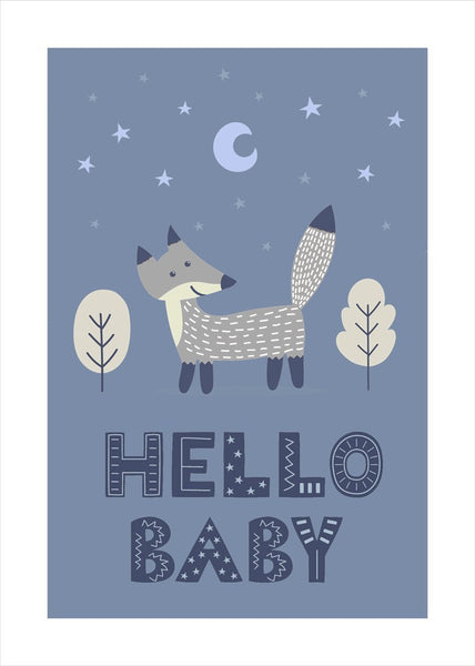 Fuchsblau | POSTER