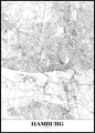 Map Hamburg | POSTER BOARD