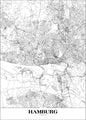 Map Hamburg | POSTER