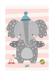 Glücklicher Elefant | POSTER