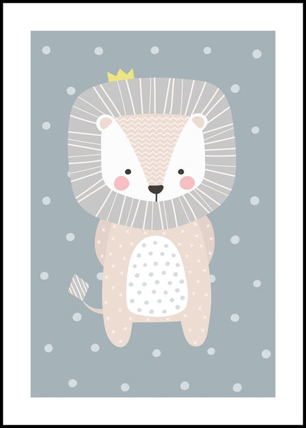 Happy Lion | Plakatbrett