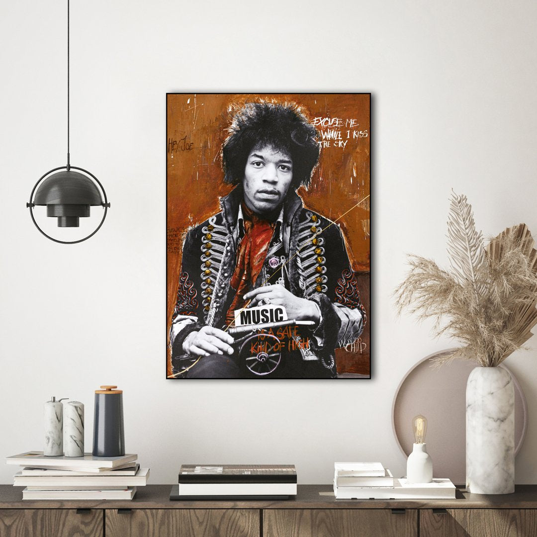 Hendrix by artist | POSTER BOARD