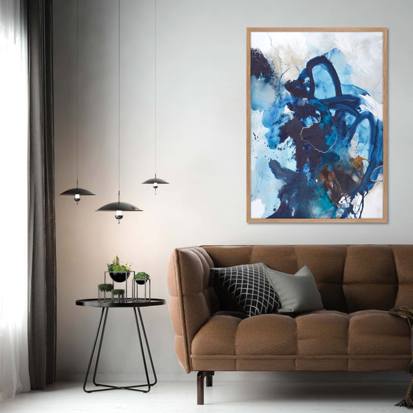 Blau eins | POSTER