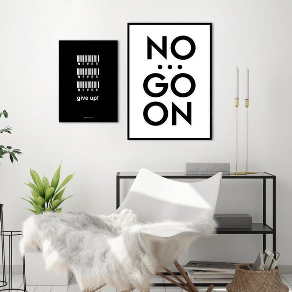 No... go on | POSTER