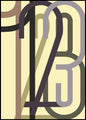 Numbers 1 | POSTER BOARD