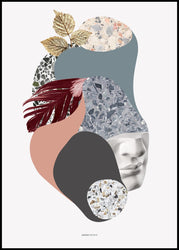 Terrazzo Amoeba 2 | Plakatbrett