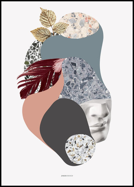 Terrazzo Amoeba 2 | Plakatbrett