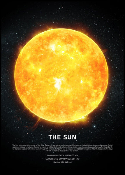 Die Sonne | Plakatbrett