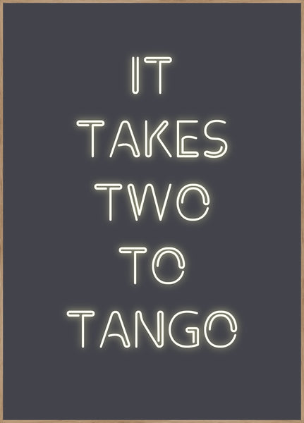 Zwei zu Tango | Plakatbrett