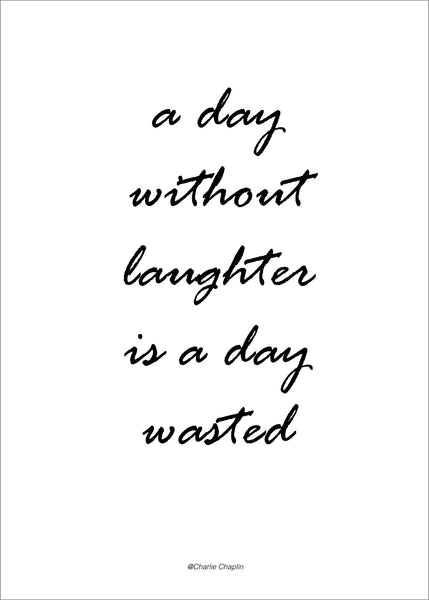 Without laughter | POSTER