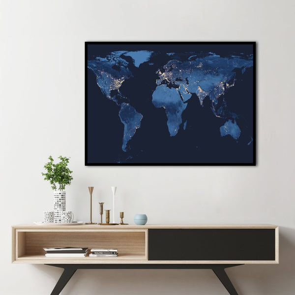 Welt bei Nacht | POSTER