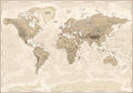 Worldmap vintage | POSTER BOARD
