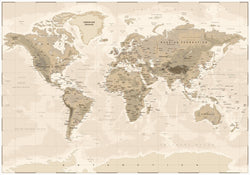 Worldmap vintage | POSTER