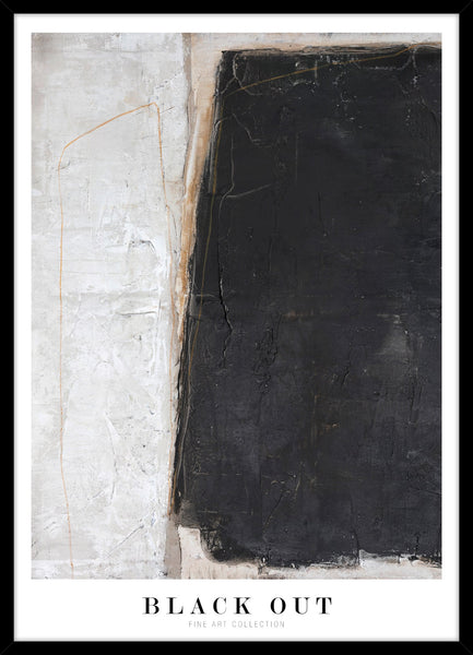 Schwarz raus | Kunstbrett
