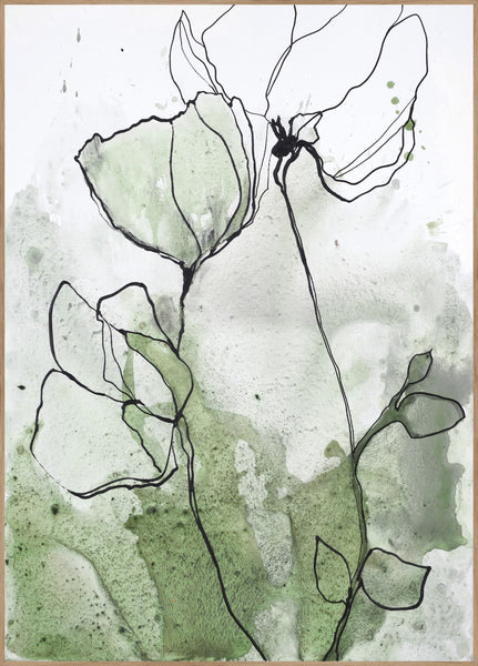Blumenlinie 2 | Plakatbrett