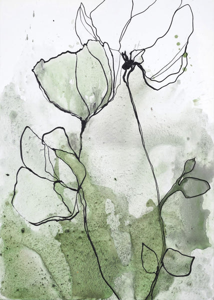 Blumenlinie 2 | Plakatbrett