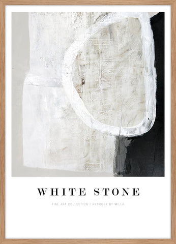 White stone | FINE ART BOARD